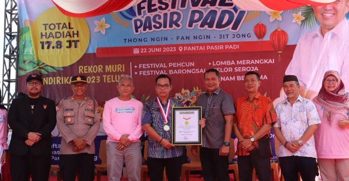 Pemkot Pangkalpinang Pecahkan Rekor MURI Dunia