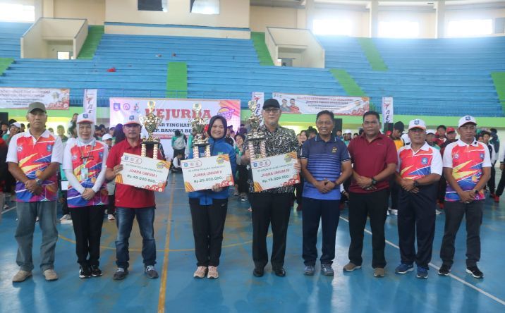 Dinas Parbudpora Babel Gelar Penutupan Kejurda Pelajar Babel 2023