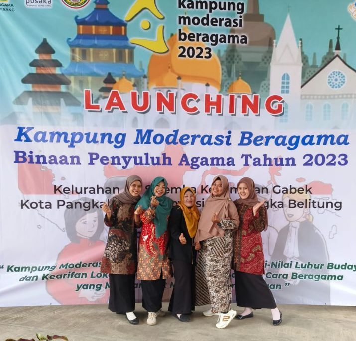 Gelar Launching Kampung Moderasi Beragama Kementerian Agama Perkokoh