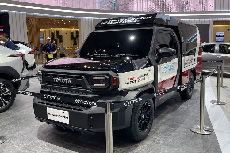 Toyota Rangga GIIAS 2023(KOMPAS.com/ADITYO WISNU) 