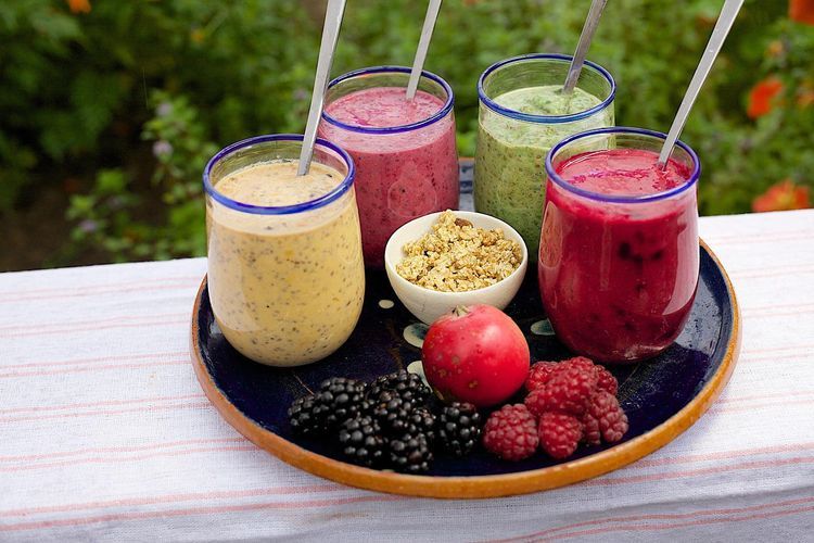 Ilustrasi smoothies
