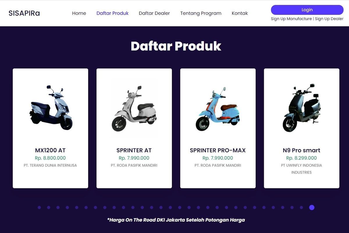 Mulai Harga Rp 5 Jutaan, Daftar Motor Listrik Subsidi Kini Mencapai 33 ...