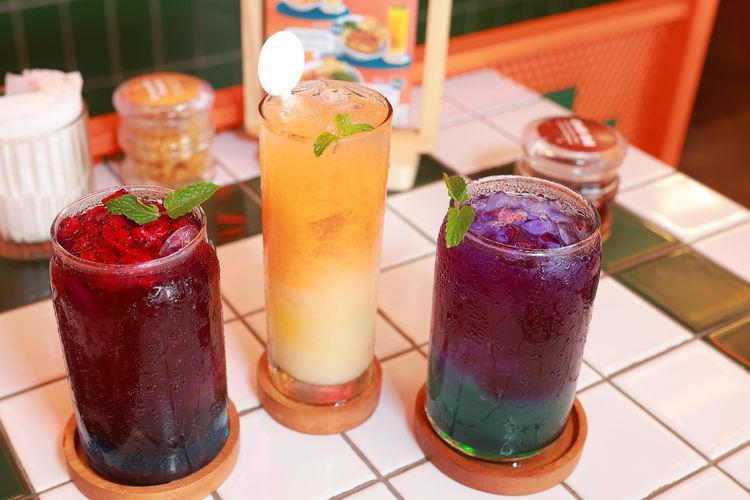 Signature Potteria Juice dan Lavender Bliss di Potteria Gading Serpong.