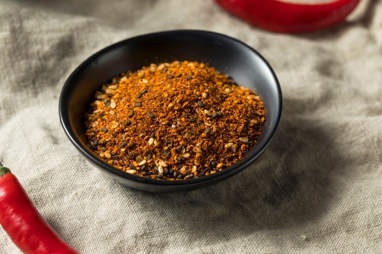 Ilustrasi Shichimi Togarashi. 