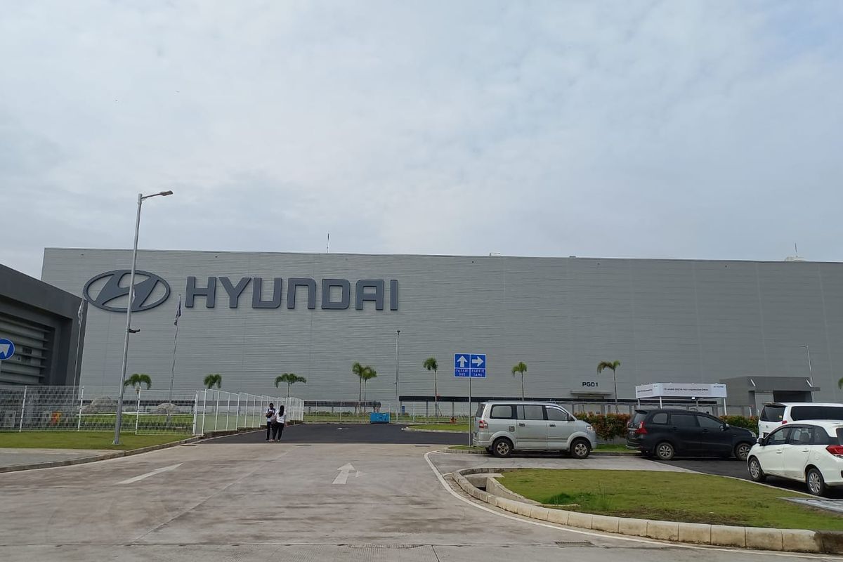 Pabrik Hyundai(Kompas.com/Donny)  