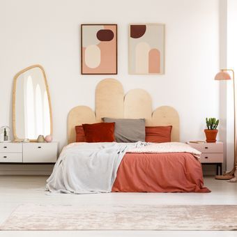 Ilustrasi kamar tidur, cermin di kamar tidur.(SHUTTERSTOCK/GROUND PICTURE)  