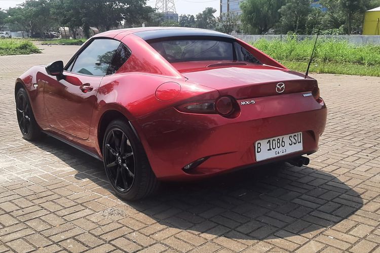Mazda MX-5 RF(KOMPAS.com/Ruly Kurniawan)  