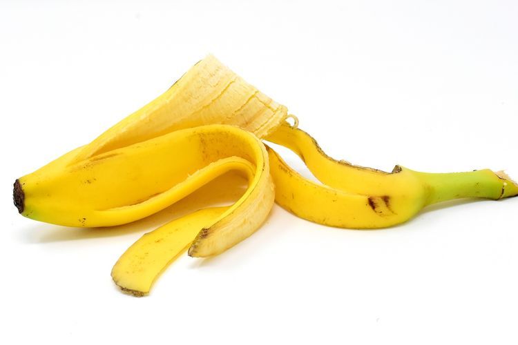 Ilustrasi kulit pisang 