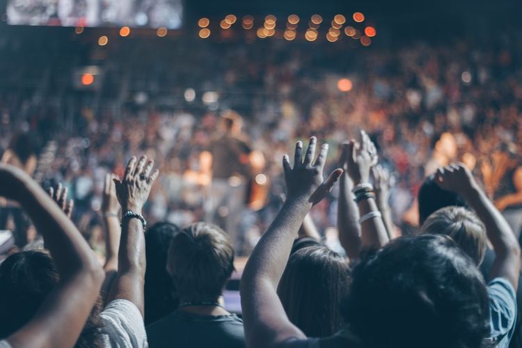 Ilustrasi konser musik