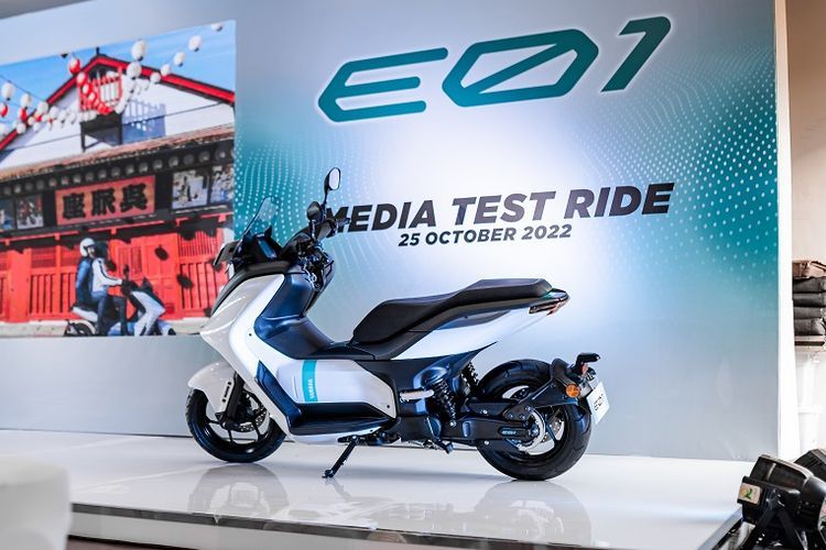 Ilustrasi motor listrik Yamaha E01(Dok. YIMM) 