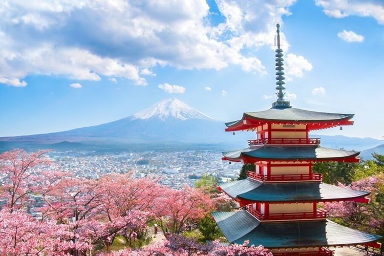 Ilustrasi Jepang. Jepang menjadi salah satu negara dengan tingkat obesitas terendah di antara negara-negara maju yang berpendapatan tinggi(Dok. Freepik)  