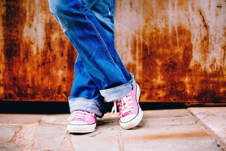 Ilustrasi celana jeans. (PIXABAY/PUBLICDOMAINIMAGES)  