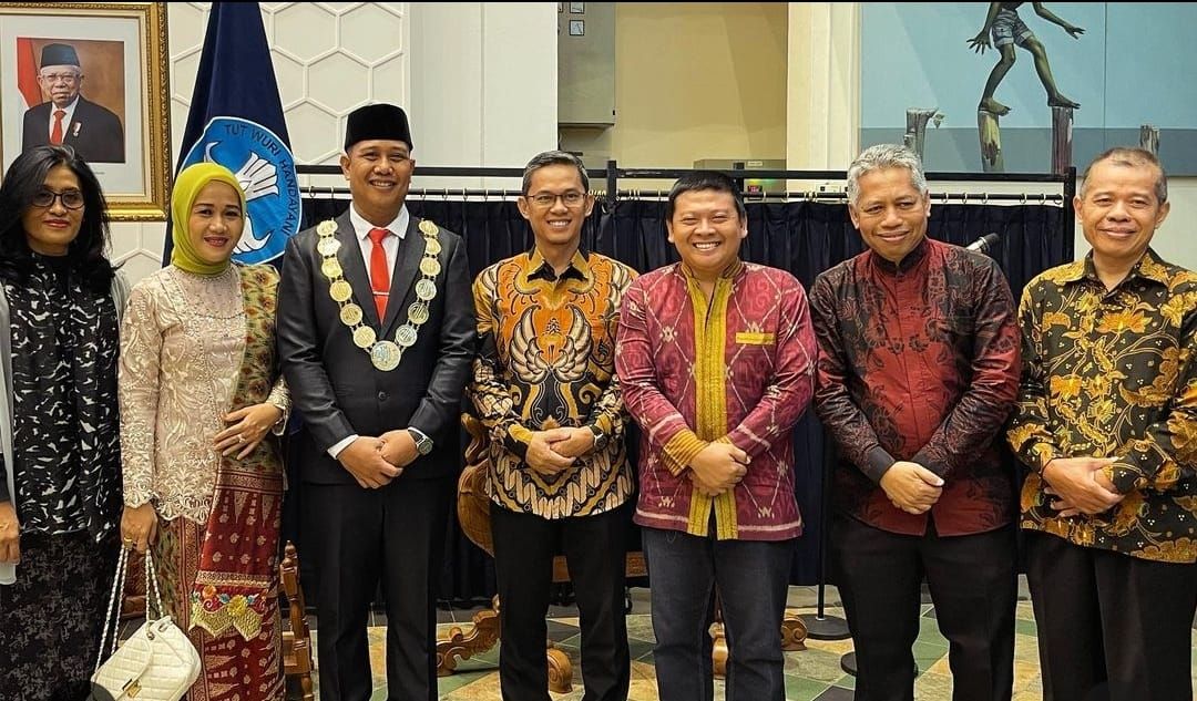 Prof Ibrahim Kembali Dilantik Menjadi Rektor UBB Periode 2024-2028