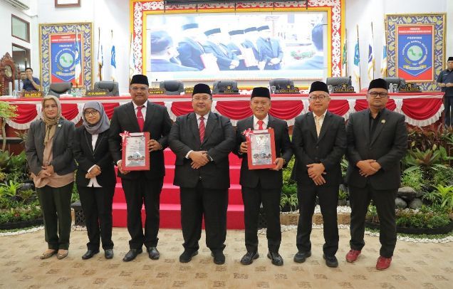 DPRD Babel Gelar Paripurna Penyampaian LHP BPK RI TA 2023   