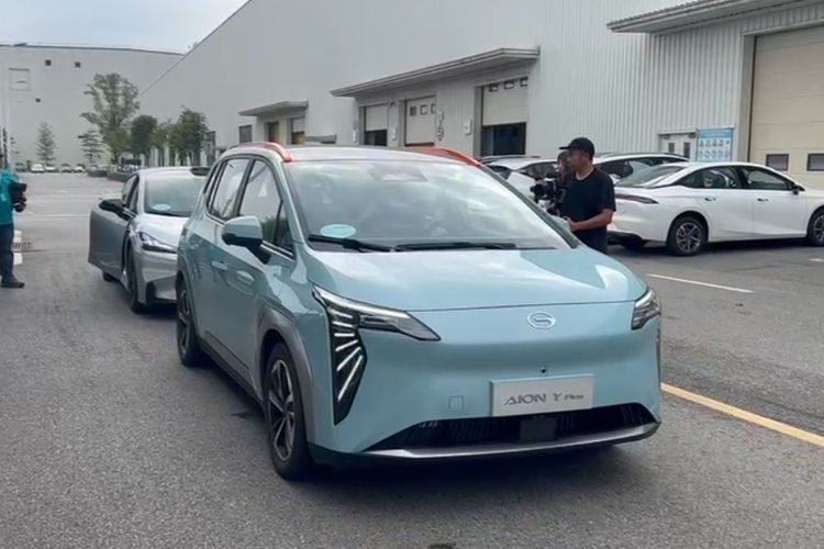 GAC Aion Y Plus(KOMPAS.com/Ruly Kurniawan) 