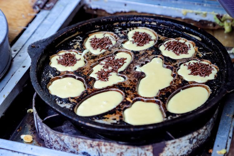 ILUSTRASI - Kue cubit  