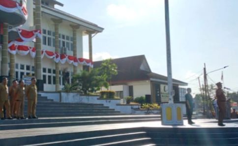 Pj Walikota Budi Utama Pimpin Apel Gabungan Pemkot Pangkalpinang