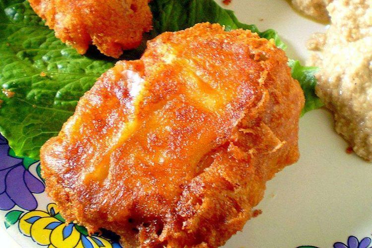 Ilustrasi fillet ikan krispi.