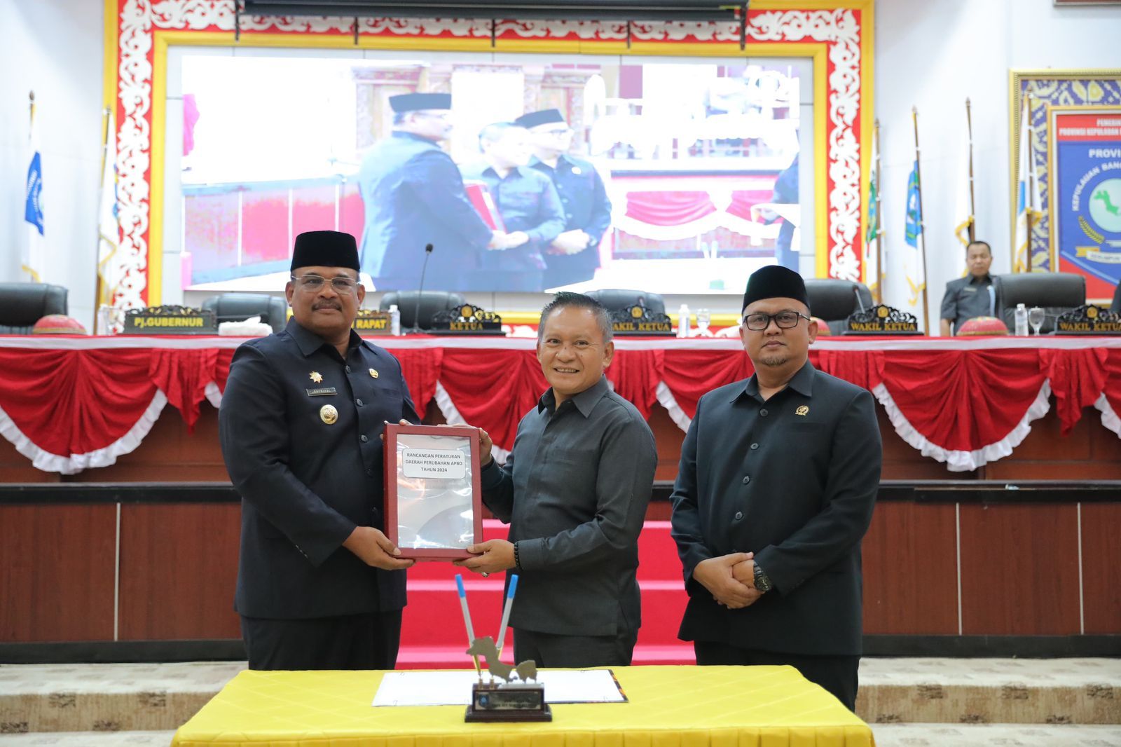 Pemprov Kep. Babel Sampaikan Rancangan APBD Perubahan 2024