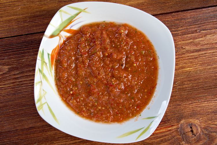 Ilustrasi sambal terasi. 