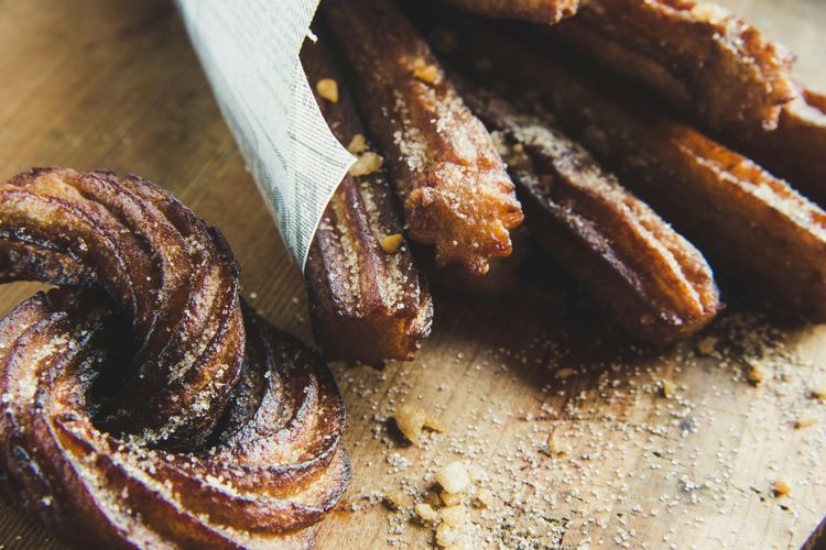 Ilustrasi churros.