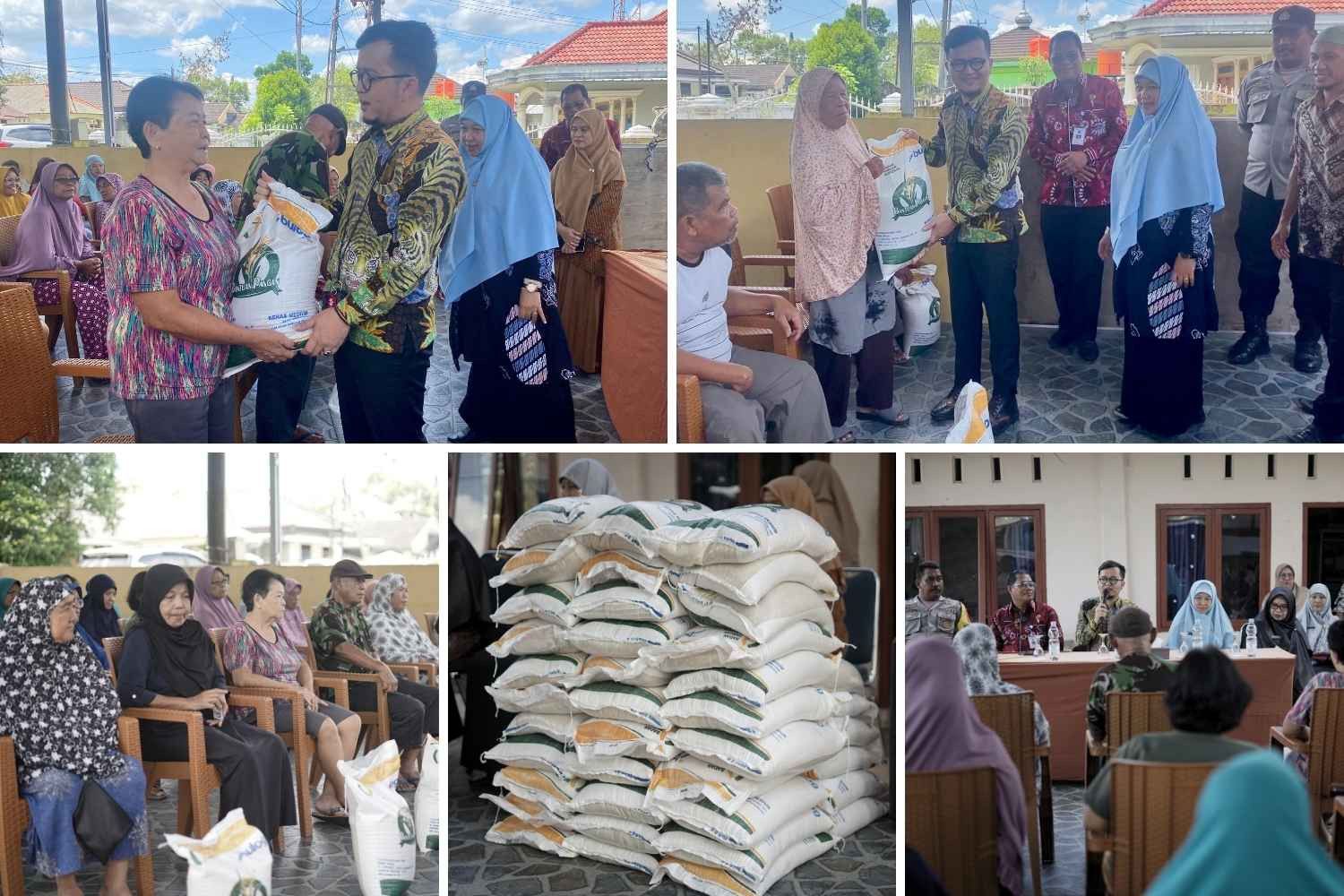 Bantuan pangan beras tahun 2024 disalurkan oleh Pemerintah Kabupaten Bangka Tengah (Pemkab Bateng) kepada masyarakat pada Kamis (10/10/2024).