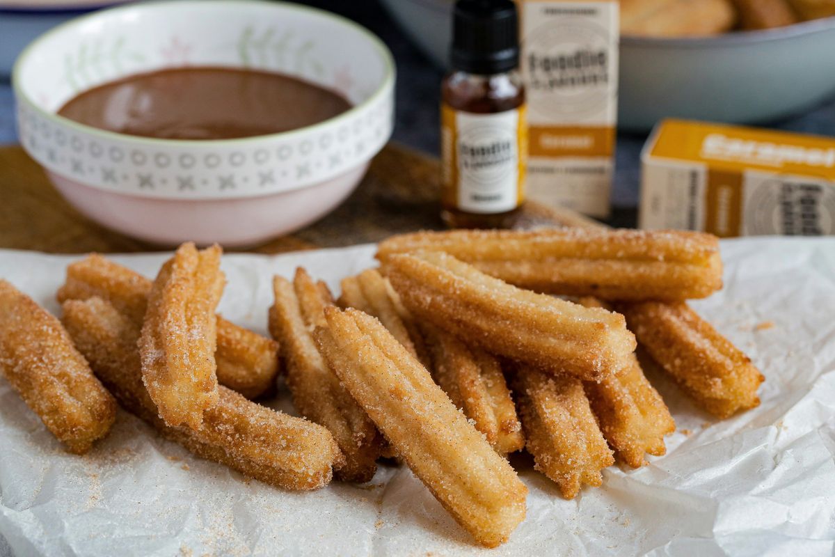 Ilustrasi churros.