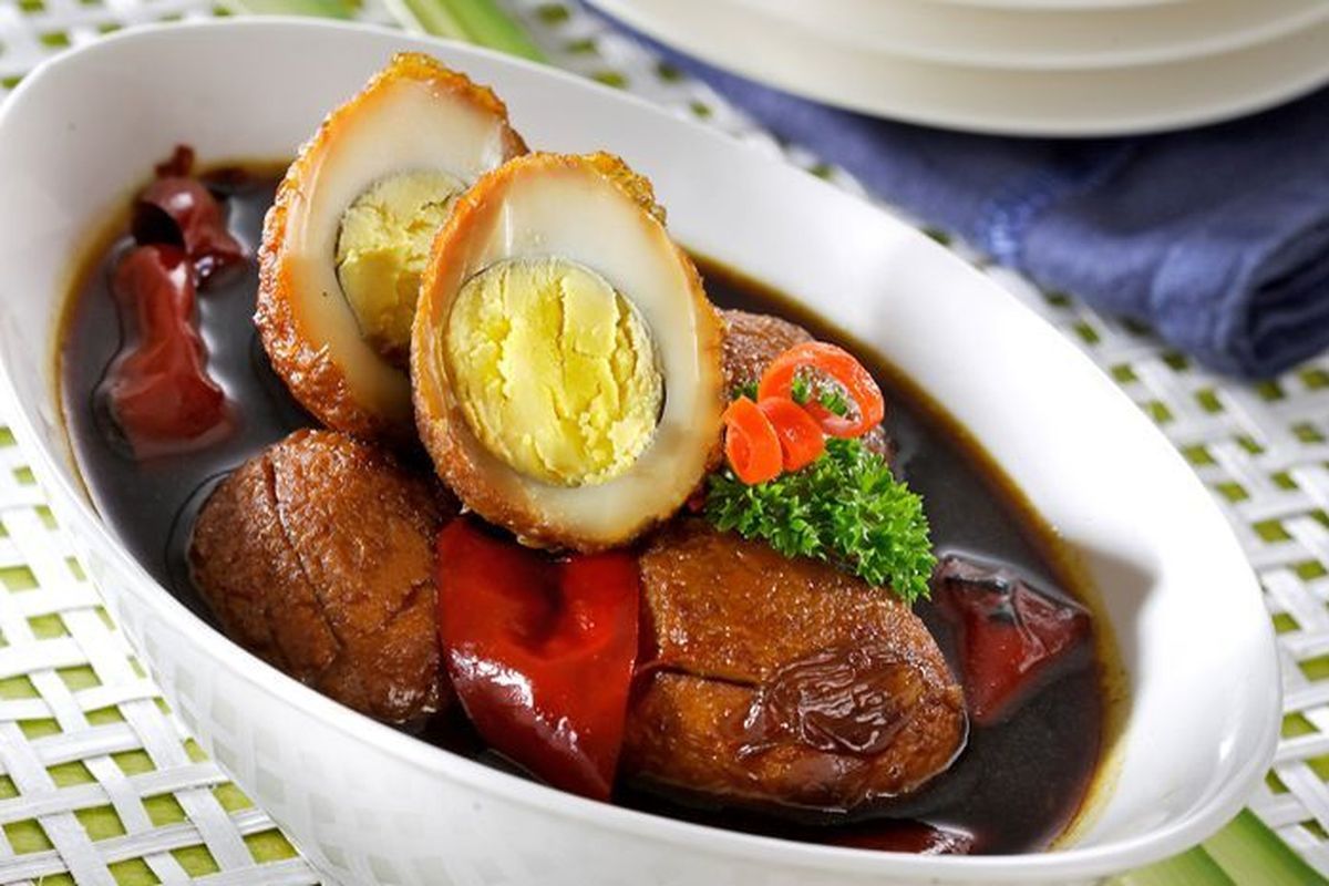 Pindang telur kecap.