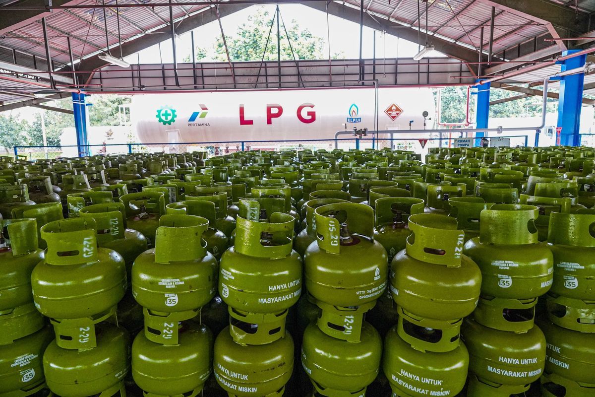 Tabung gas elpiji 3 kilogram(Dok. Pertamina Patra Niaga )  