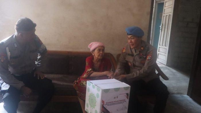 BAKSOS POLRES BATENG - Polres Bangka Tengah memberikan bantuan sosial dalam rangka kepedulian antar sesama, terkhusus kepada yang membutuhkan bantuan, Kamis (27/2/2025). 