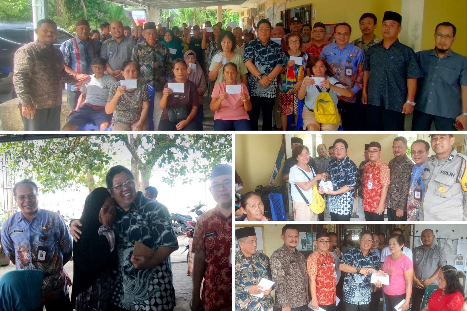Pemberian BLT di Bangka Tengah