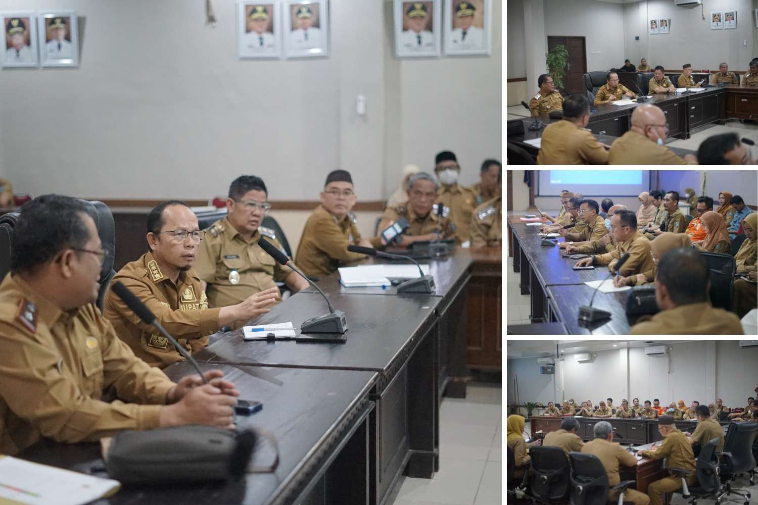 Rakor Pimpinan Daerah Pemkab Bangka Tengah