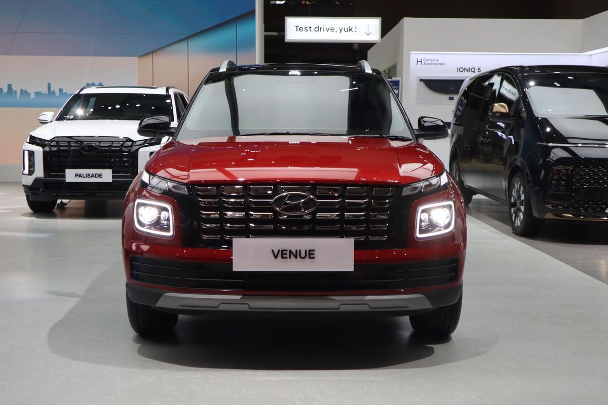 Hyundai Venue di IIMS 2025(KOMPAS.com/Gregy)  