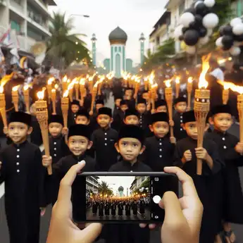 Makna Pawai Obor di Malam Tahun Baru Islam: Tradisi Penuh Cahaya dan Harapan