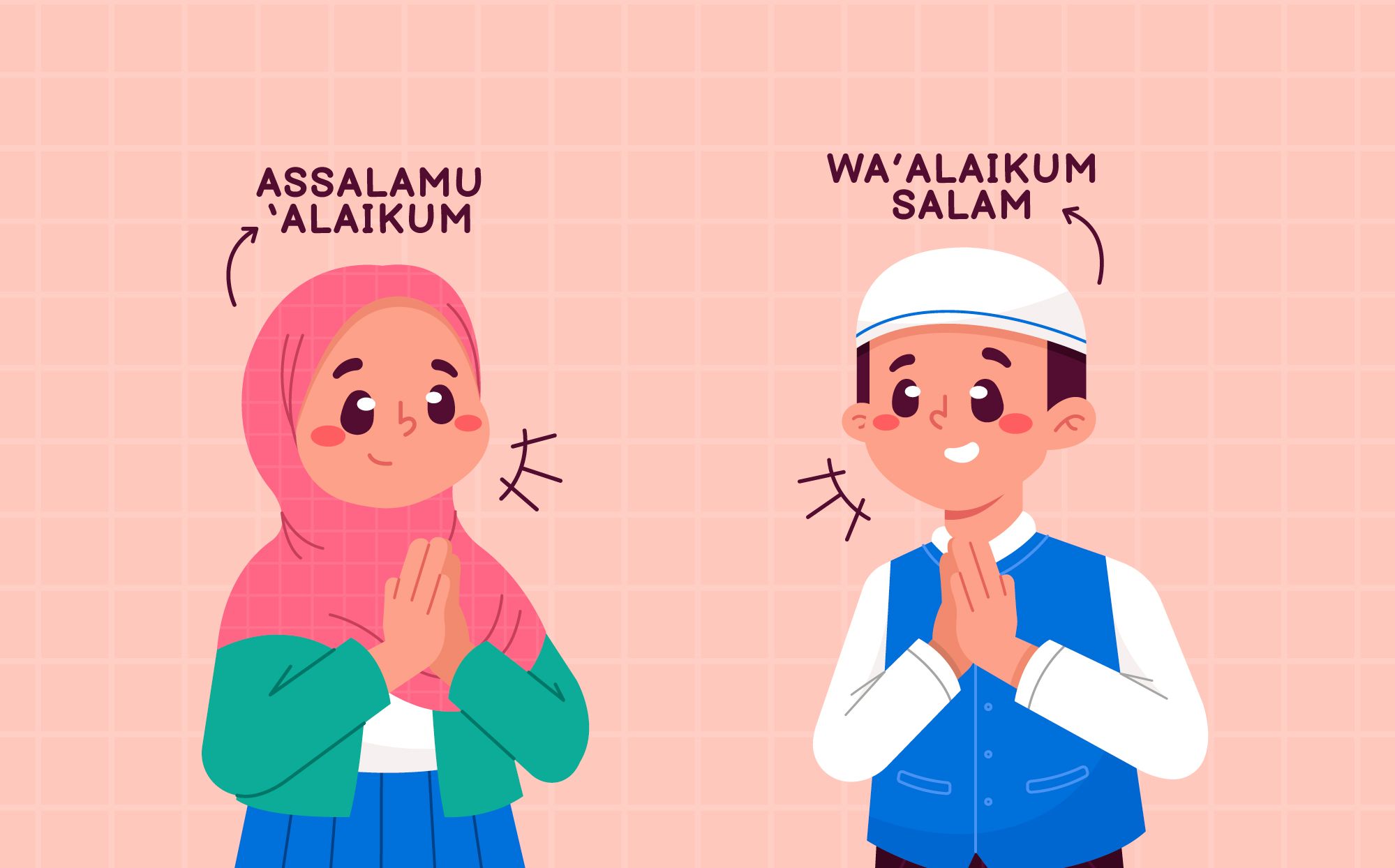 Waalaikumsalam Warahmatullahi Wabarakatuh Dalam Tulisan Jawi