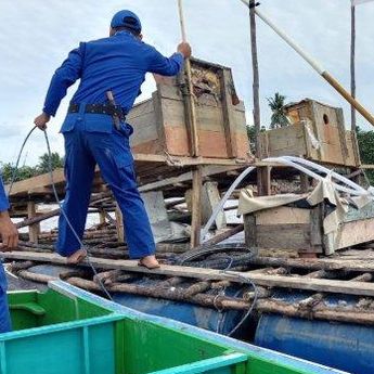 Tambang Timah Membandel, Tim Gabungan TNI/ Polri Lakukan Penertiban