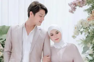 Rizky Billar dan Lesti Kejora.