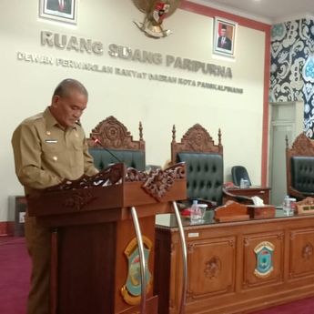 Pemkot Pangkalpinang Sampaikan 3 Raperda Dalam Rapat Paripurna Keenam Belas Masa Persidangan II