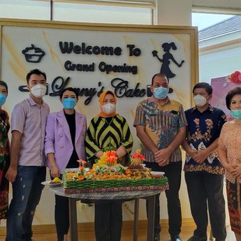 Hadiri Grand Opening Lenny's Cake, Ini Pesan Sekda Pangkalpinang