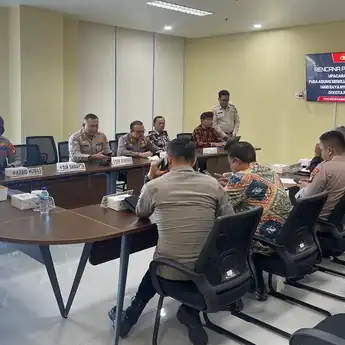 Rakor Kesiapan Pengamanan Hari Raya Nyepi Tahun Baru Caka 1945 Tahun 2023