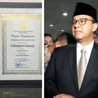Beri Penghargaan Adikarya Wisata ke Diskotek Colosseum, Anies Baswedan Tuai Komentar Warganet