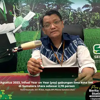 Kepala BPS Sumut: Periode Juli 2023 Sebanyak 17.612 Kunjungan, Jumlah Wisman ke Sumut Melonjak Drastis