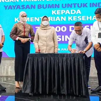 Angkie Yudistia: 75 Ribu Vaksin Booster Sinopharm untuk Penyandang Disabilitas di Pulau Jawa dan Bali