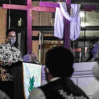 Hadiri Kebaktian Paskah Dini Hari di GPIB Immanuel, Anies Baswedan Inginkan Persatuan Terus Tumbuh di Jakarta