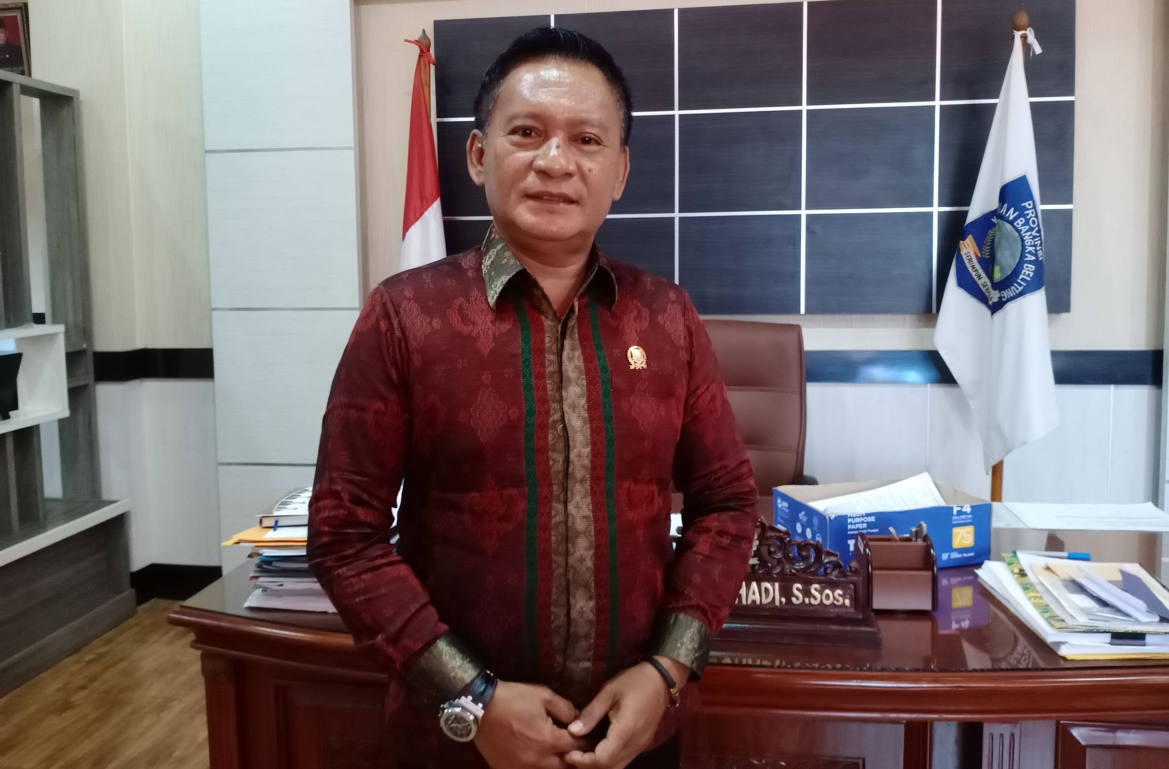 Ketua DPRD Kepulauan Bangka Belitung, Herman Suhadi