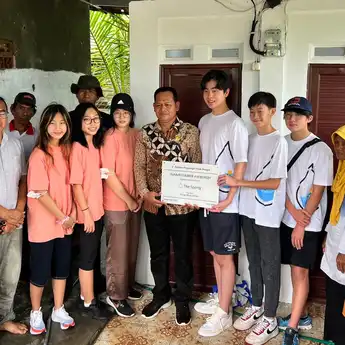 Peresmian Sumur ke- 6 oleh The Spring di Mauk, Banten