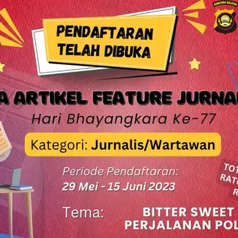 Jelang Hari Bhayangkara ke -77 Polri Gelar Lomba Konten Kreatif
