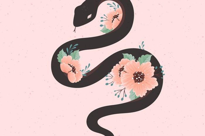 Ilustrasi shio ular