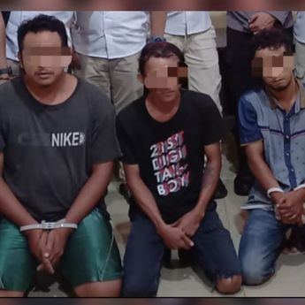 Diduga Lakukan Pencurian Batre Tower, 5 Orang Diamankan Tim Jatanras Polda Babel