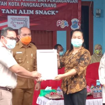 IKM di Pangkalpinang Berhasil Ekspor Getas Super ke Singapura, Ini Kata Walikota